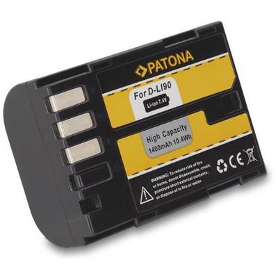 Patona FOD-LI90 Camera-accu Vervangt originele accu D-Li90 7.2 V 1400 mAh