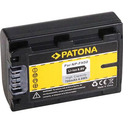 Patona FONPFH50-700MAH Camera-accu Vervangt originele accu NP-FH50 6.8 V 700 mAh