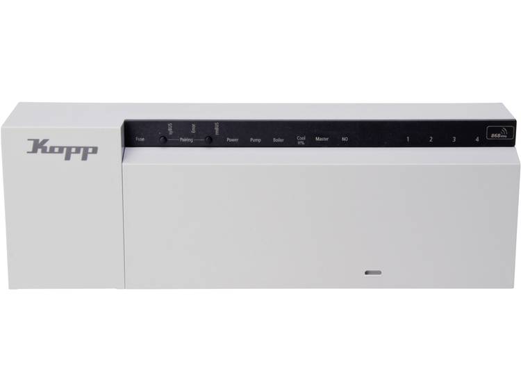 Kopp Free Control Draadloze vloerverwarmingbesturing Lichtgrijs (RAL 7035)