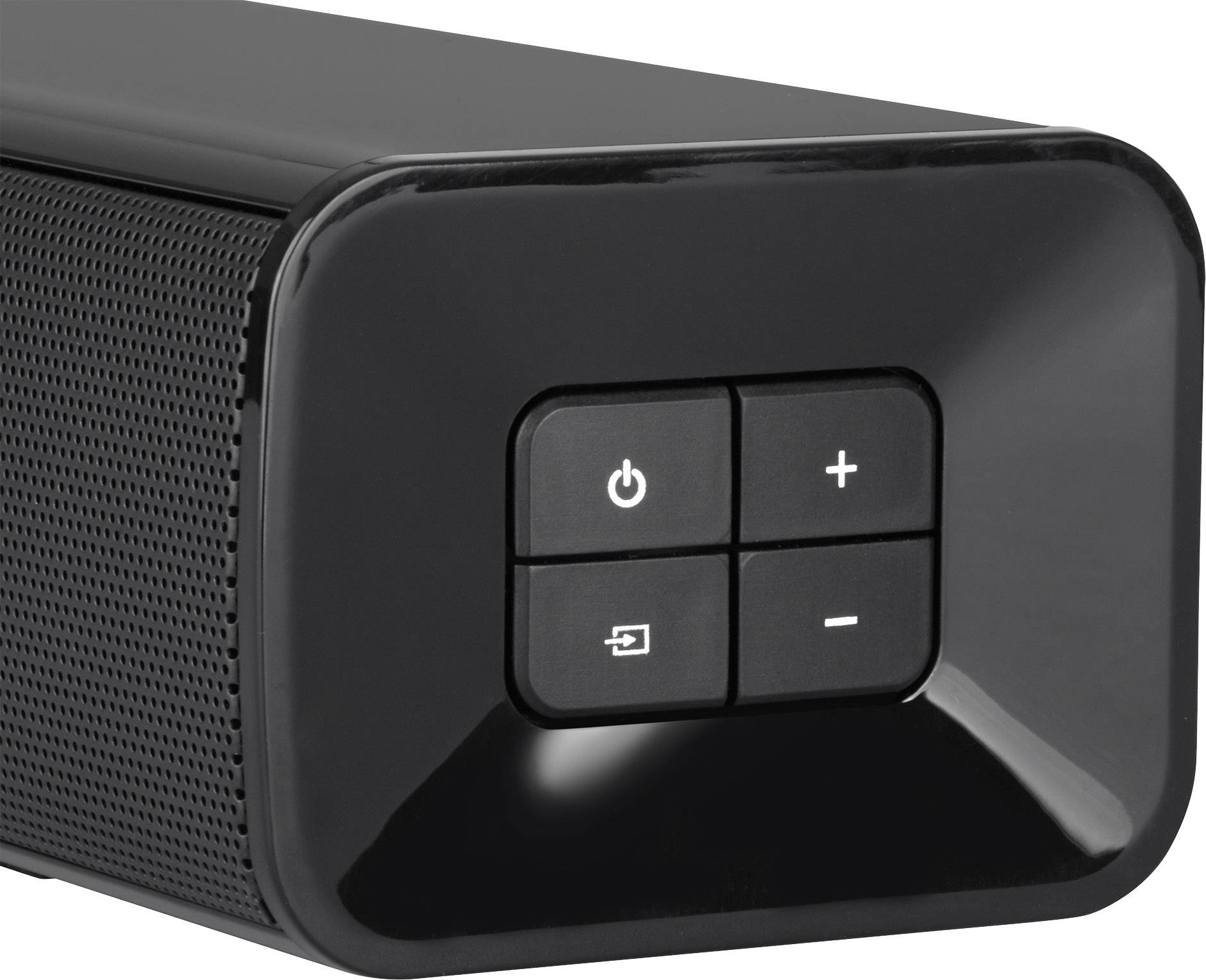 Mac Audio Soundbar 550 Soundbar Zwart Bluetooth, Zonder subwoofer, USB, Wandbevestiging Conrad.nl