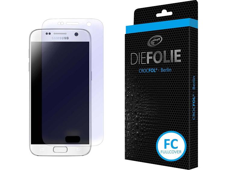 Crocfol Fullcover Screenprotector (folie) Geschikt voor model (GSMs): Samsung Galaxy S7 1 stuks