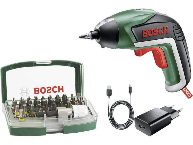 Accuschroevendraaier Bosch Home and Garden IXO V incl. accu, incl. accessoires 3.6 V 1.5 Ah Li-ion