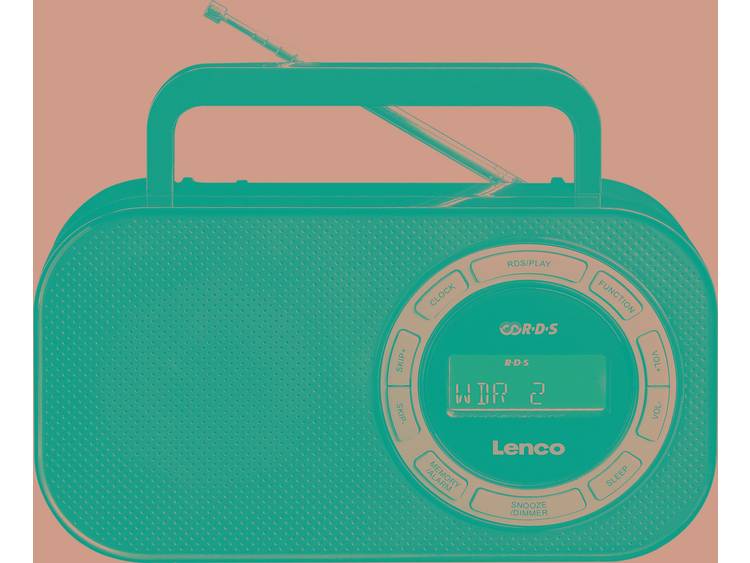 Lenco PR2700 FM Transistorradio AUX, FM, USB Zwart