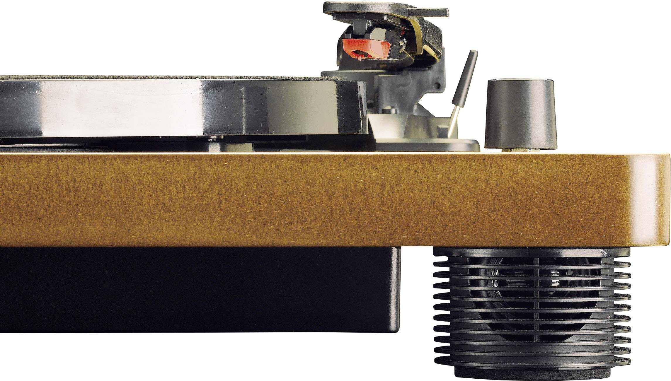 LENCO LS-50WD - Platenspeler mét ingebouwde speakers USB Encoding - Hout-4