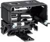 Hager GLS5510 Kabelgoot Apparaat-inbouwdoos (l x b) 71 mm x 64 mm Zwart 1 stuk(s)