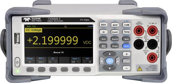 Teledyne LeCroy T3DMM6-5 Bench multimeter  Digitaal Grafisch display  Weergave (counts): 2200000