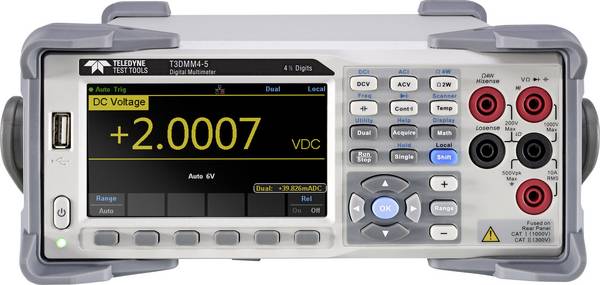 Teledyne LeCroy T3DMM4-5 Bench multimeter  Digitaal Grafisch display  Weergave (counts): 60000
