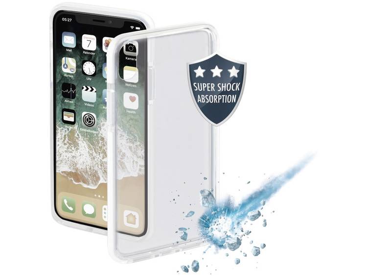 Hama Protector GSM backcover Geschikt voor model (GSMs): Apple iPhone X, Apple iPhone XS Wit