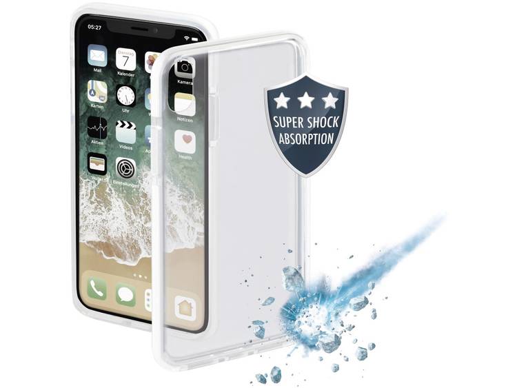 Hama Protector GSM backcover Geschikt voor model (GSMs): Apple iPhone XS Max Wit