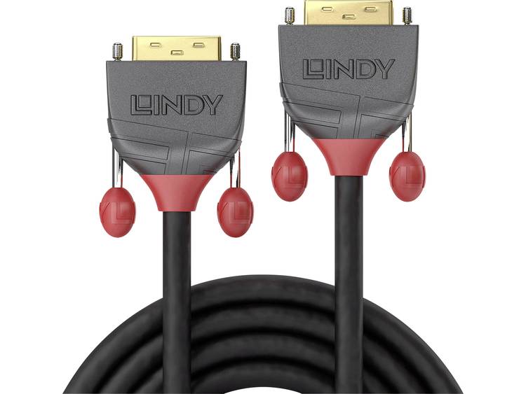 Lindy 36240 10m DVI-D DVI-D Zwart DVI kabel