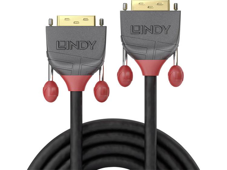Lindy 36241 15m DVI-D DVI-D Zwart DVI kabel