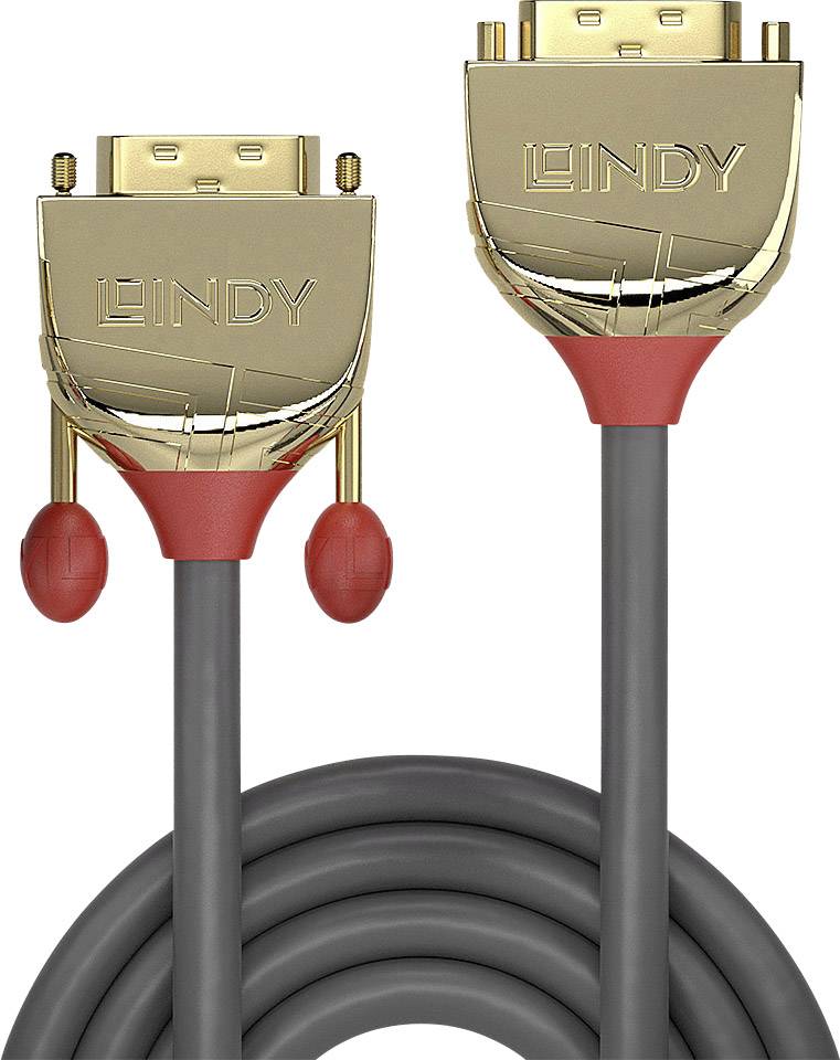 LINDY DVI-D Dual Link verlengkabel Gold Line 2m