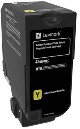 Lexmark Recycling toner CS720 CS725 CX725 74C2SY0 Origineel Geel 7000 bladzijden