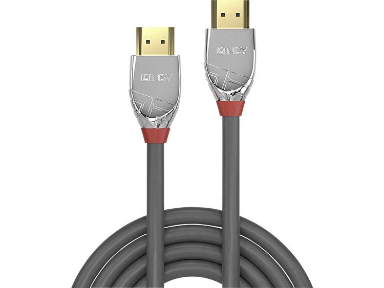 Lindy 37872 2m HDMI Type A (Standard) HDMI Type A (Standard) Grijs, Zilver HDMI kabel