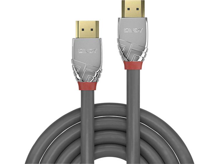 Lindy 37876 10m HDMI Type A (Standard) HDMI Type A (Standard) Grijs HDMI kabel