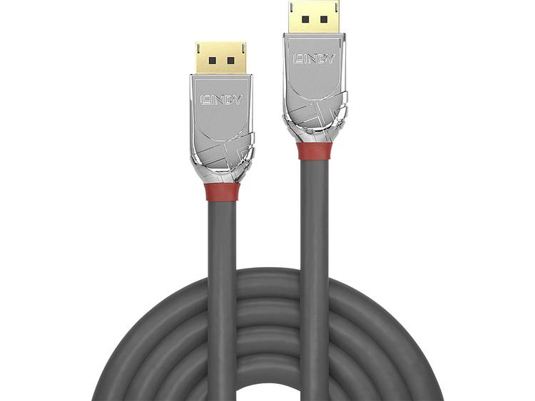 Lindy 36303 3m DisplayPort DisplayPort Grijs DisplayPort kabel