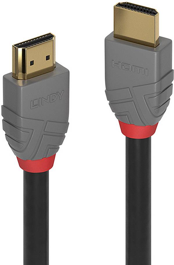 LINDY 36965 HDMI-kabel HDMI Aansluitkabel HDMI-A-stekker, HDMI-A-stekker 5.00 m Zwart 4K UHD