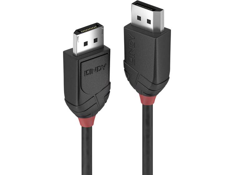 Lindy 36491 1m DisplayPort DisplayPort Zwart DisplayPort kabel