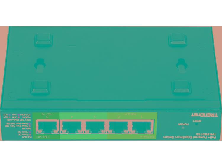 TrendNet Netwerk switch RJ45 2.000 Mbit-s PoE-functie