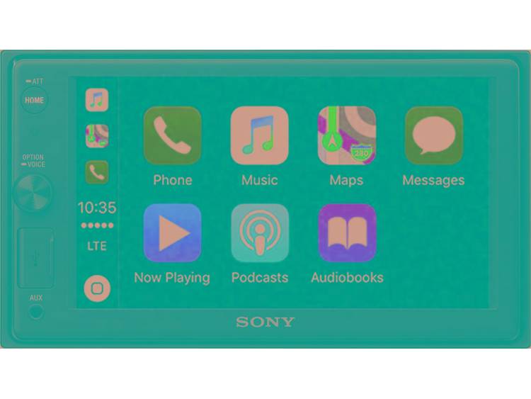 Sony XAVAX1000.EUR Autoradio met scherm GeÃ¯ntegreerd navigatiesysteem