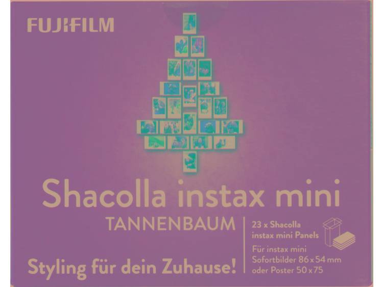 Bevestigingsset Fujifilm Instax Mini Shacolla Tannenbaum Wand-Deko-Panels 70100142335