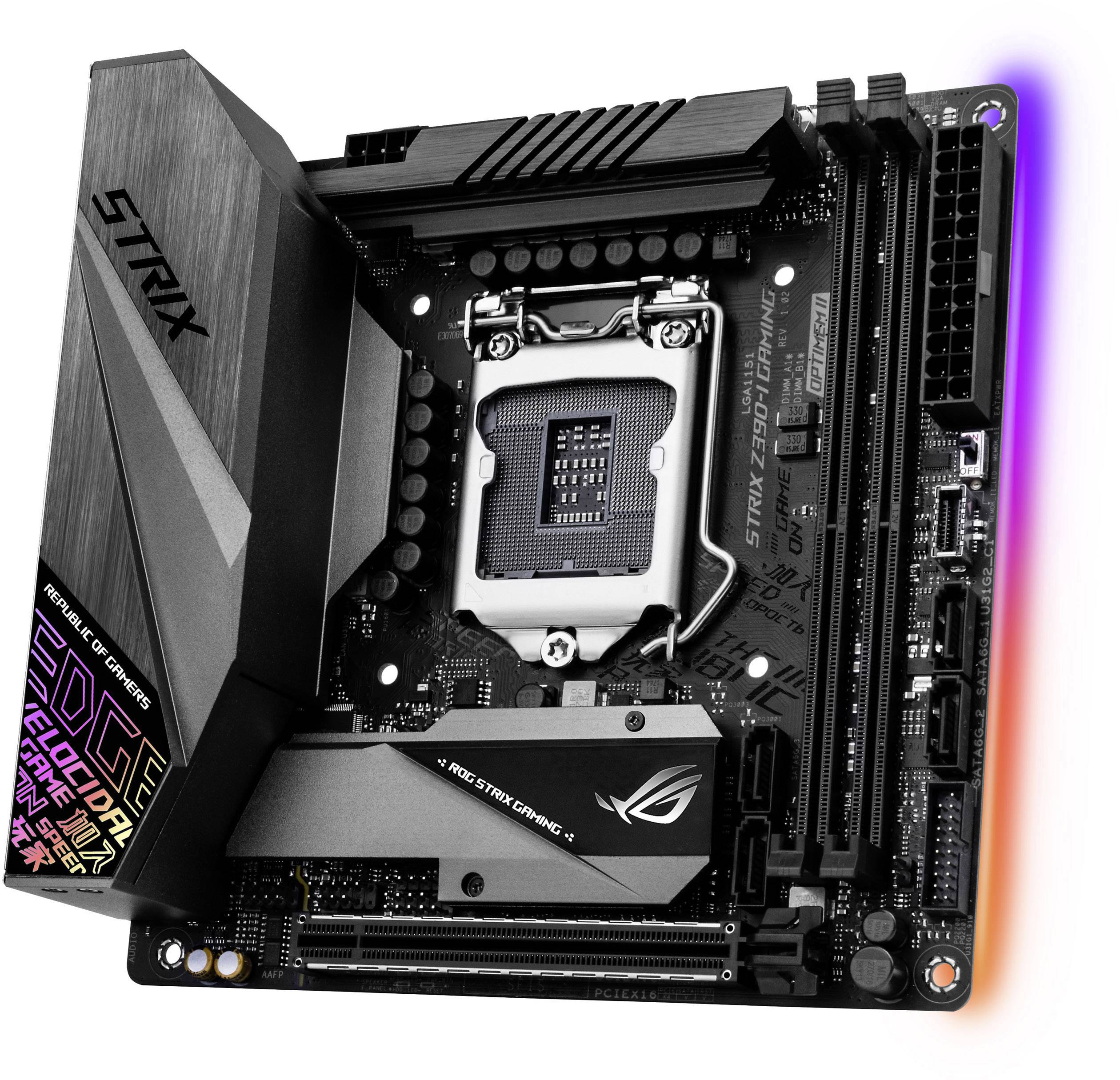 Asus rog strix z390 f gaming обзор