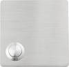 Heidemann 70548 Belknop Met naambord 1-voudig RVS 48 V AC/2 A