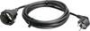 AS Schwabe 51012 Stroom Verlengkabel 16 A Zwart 10.00 m H05VV-F 3G 1,5 mm²