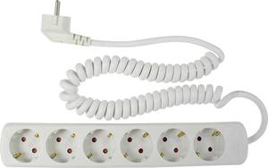 Conrad AS Schwabe 11461 Stekkerdoos Wit Randaarde stekker 1 stuk(s) aanbieding