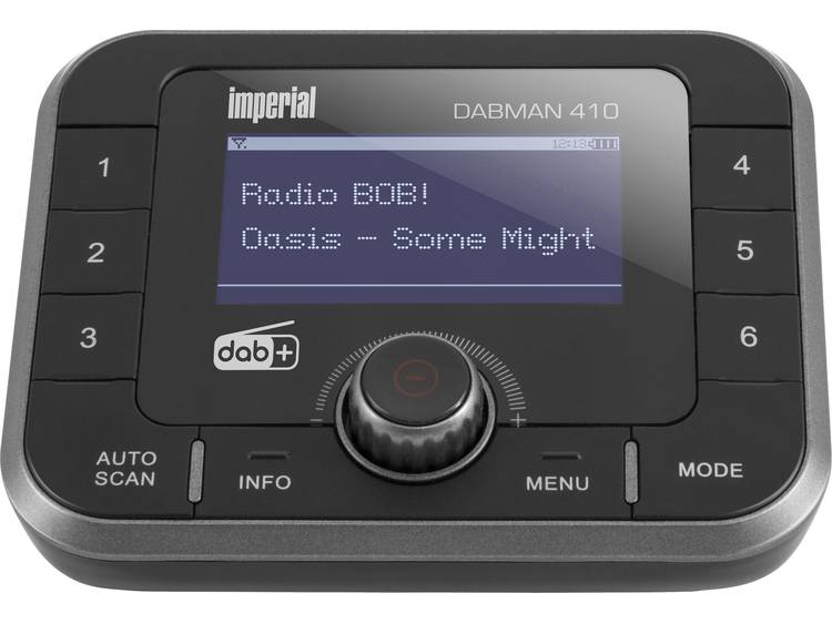 Imperial DABMAN 410 DAB+ Radio-adapter AUX, Bluetooth, FM Zwart