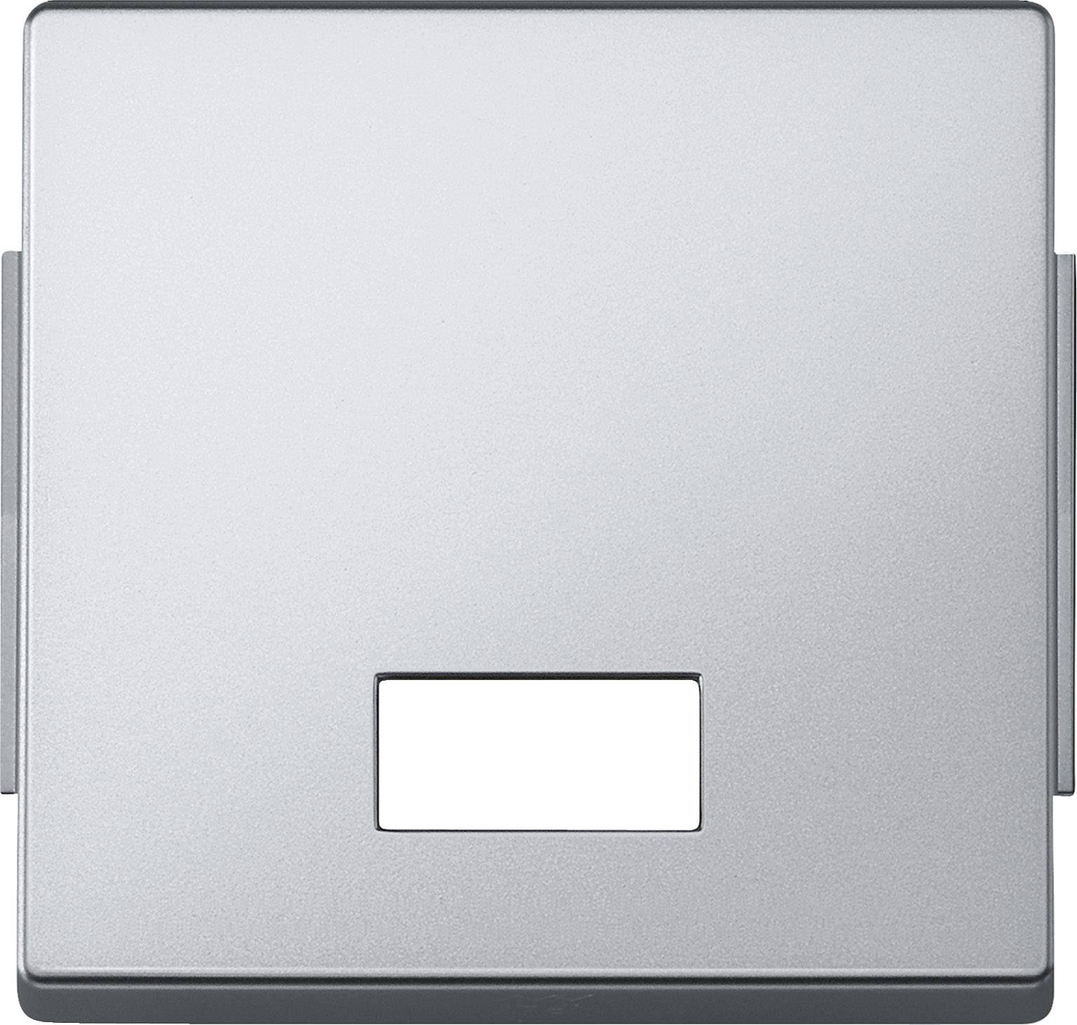 Merten 343860 Wisselschakelaar Afdekking AquaDesign Aluminium 1 stuk(s)