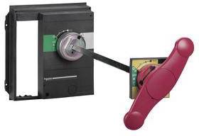 Schneider Electric 33876 33876 Deurkoppeling hendel Met deurkoppeling Rood 1 stuk(s) Piece