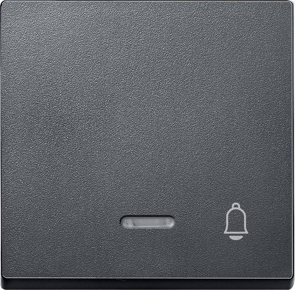 Merten 430814 Wisselschakelaar Afdekking  System M Antraciet 1 stuk(s)