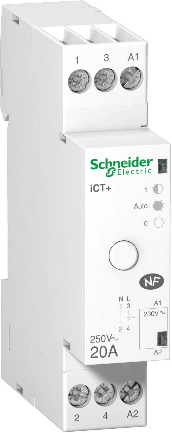 Schneider Electric A9C15031 Contactor 1x NO 3.6 kW 250 V/AC 20 A 1 stuk(s)