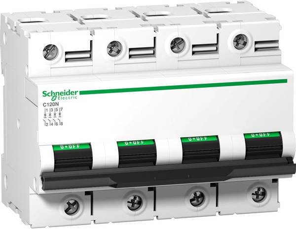 Schneider Electric A9N18393 A9N18393 Zekeringautomaat 125 A 500 V/DC