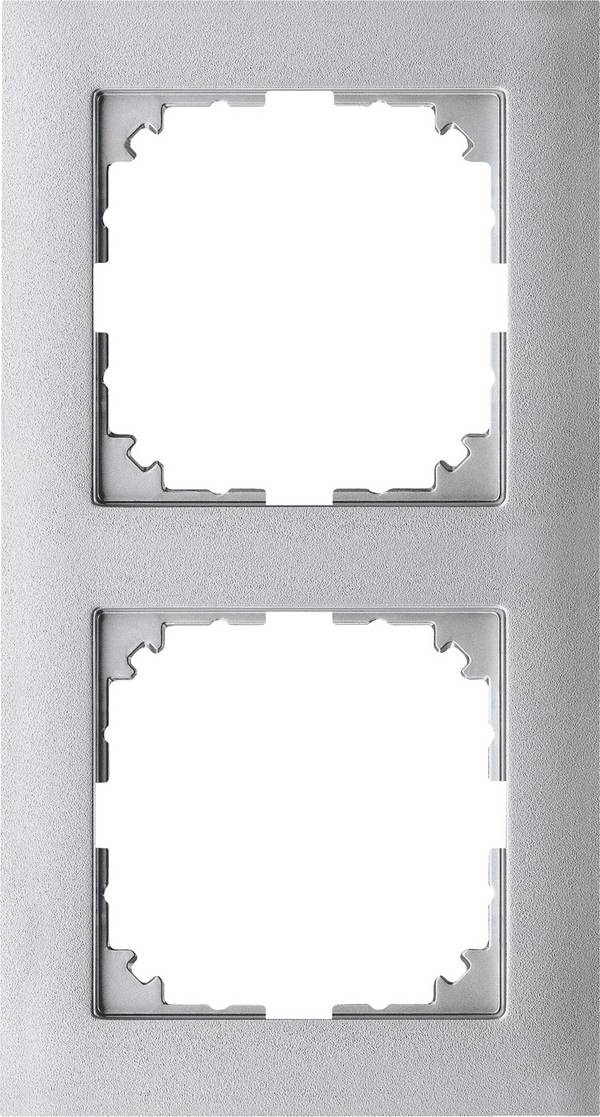Merten MEG4020-3660 Afdekking Frame  System M Aluminium 1 stuk(s)
