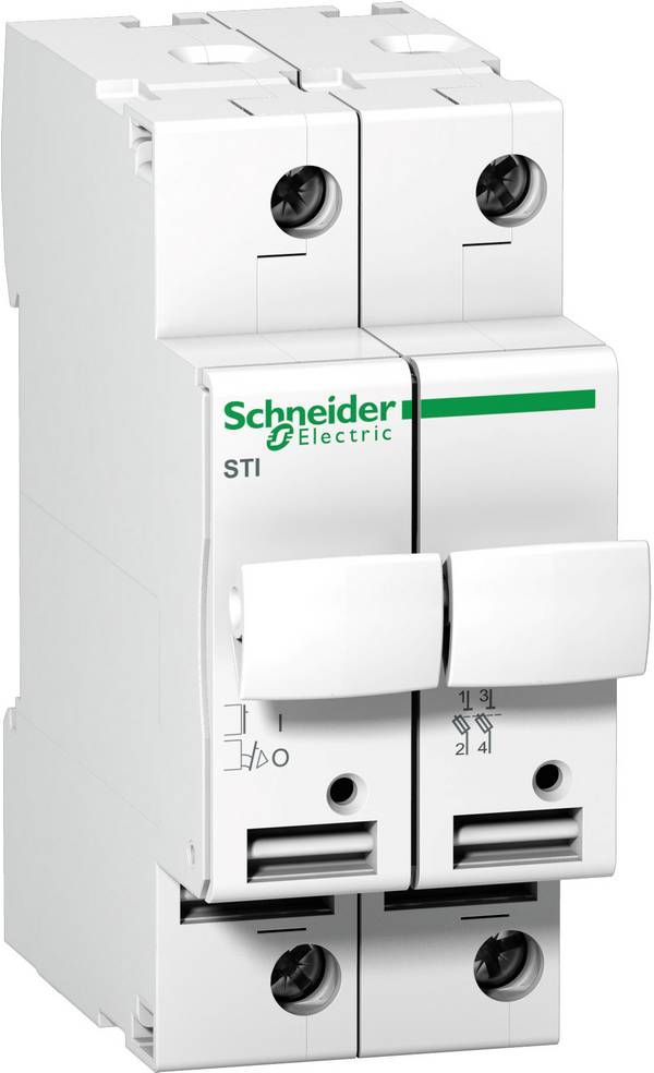 Schneider Electric A9N15651 Zekeringhouder 2-fasig Geschikt voor Buiszekering 10.3 x 38 mm   10 A  500 V 1 stuk(s)