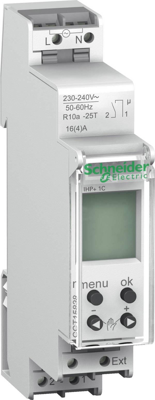 Schneider Electric CCT15838 DIN-rail schakelklok Digitaal 230 V