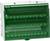 Groene verdeelkast van Schneider Electric, model LGB142548, met transparante behuizing, toont interne schakelingen.