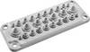 Schneider Electric NSYAECPFLT25 Kabeldoorvoering Thermoplastisch elastomeer Grijs-wit (RAL 7035) 1 stuk(s)