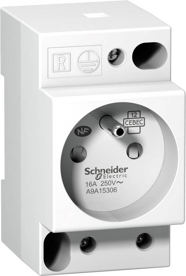 Stopcontact Wit 16 A 250 V Schneider Electric A9A15306