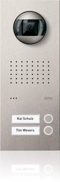 Ritto by Schneider RGE1815225  Buitenunit voor Video-deurintercom   RVS