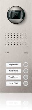 Ritto by Schneider RGE1815425  Buitenunit voor Video-deurintercom   RVS