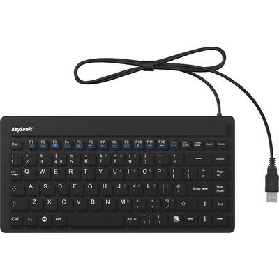 KeySonic KSK-3230IN (UK) toetsenbord Universeel USB QWERTY Brits Engels Zwart-0