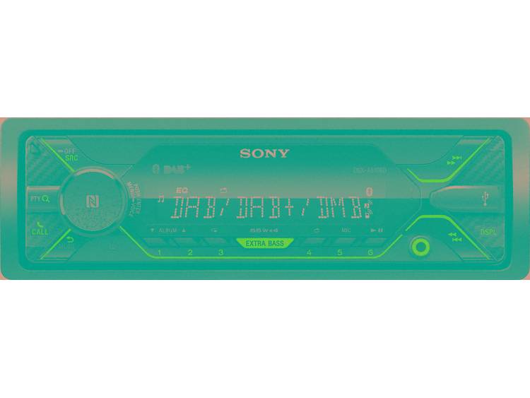 Sony DSX-A510 BD Autoradio enkel DIN DAB+ tuner