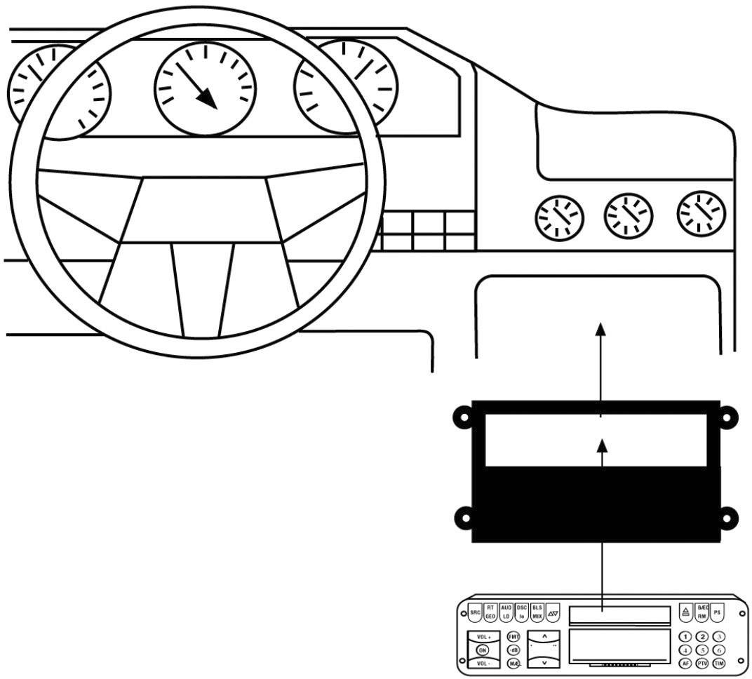 Hama 00045719 Inbouwframe dubbel DIN autoradio Geschikt voor (automerken): Seat, Volkswagen, Skoda-1