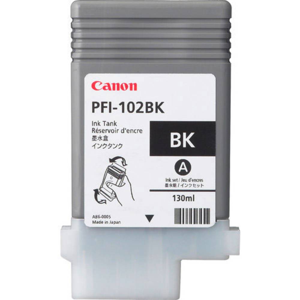 Canon Inktcartridge PFI-102BK Origineel Zwart 0895B001