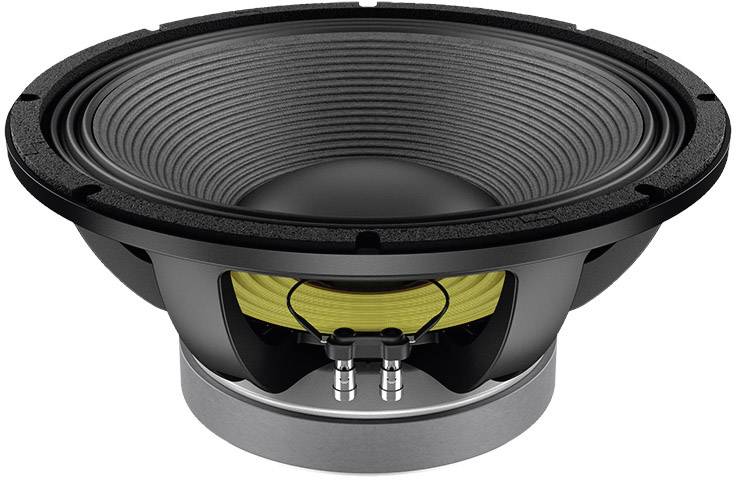 Luidsprekerchassis close-up, toont de membraan en magneet onderaan. Geschikt voor technische of muzikale contexten.