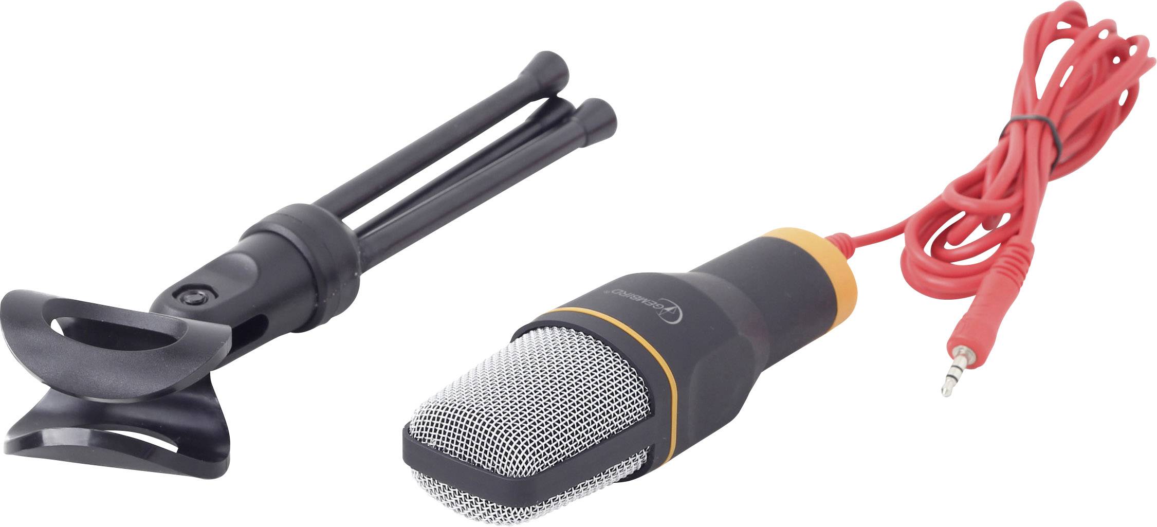 Gembird condensator microfoon met tripod standaard - 1x 3,5mm Jack / zwart - 1,2 meter-2