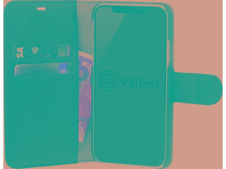 Norissy LederBook One Booklet Geschikt voor model (GSMs): Samsung Galaxy A6 (2018) Zwart
